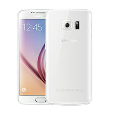 Silikon Schutzhülle Ultra Dünn Tasche Durchsichtig Transparent H01 für Samsung Galaxy S6 Duos SM-G920F G9200 Klar