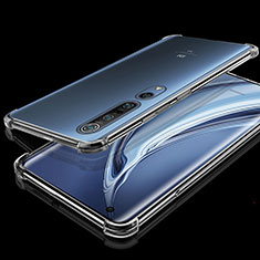 Silikon Schutzhülle Ultra Dünn Tasche Durchsichtig Transparent H01 für Xiaomi Mi 10 Pro Klar