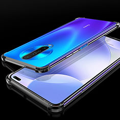 Silikon Schutzhülle Ultra Dünn Tasche Durchsichtig Transparent H01 für Xiaomi Poco X2 Schwarz
