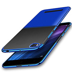 Silikon Schutzhülle Ultra Dünn Tasche Durchsichtig Transparent H01 für Xiaomi Redmi 4A Blau