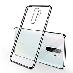Silikon Schutzhülle Ultra Dünn Tasche Durchsichtig Transparent H01 für Xiaomi Redmi Note 8 Pro Silber