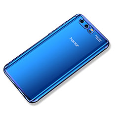 Silikon Schutzhülle Ultra Dünn Tasche Durchsichtig Transparent H02 für Huawei Honor 9 Premium Blau