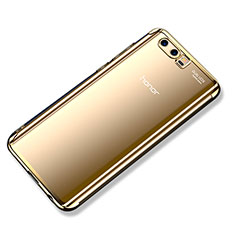 Silikon Schutzhülle Ultra Dünn Tasche Durchsichtig Transparent H02 für Huawei Honor 9 Premium Gold