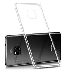 Silikon Schutzhülle Ultra Dünn Tasche Durchsichtig Transparent H02 für Huawei Mate 20 Pro Klar