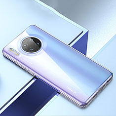 Silikon Schutzhülle Ultra Dünn Tasche Durchsichtig Transparent H02 für Huawei Mate 30 Klar
