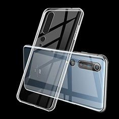 Silikon Schutzhülle Ultra Dünn Tasche Durchsichtig Transparent H02 für Xiaomi Mi 10 Klar