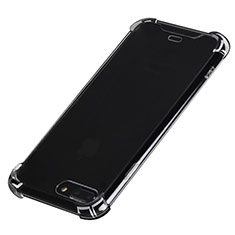 Silikon Schutzhülle Ultra Dünn Tasche Durchsichtig Transparent H03 für Apple iPhone 7 Plus Klar