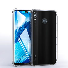Silikon Schutzhülle Ultra Dünn Tasche Durchsichtig Transparent H03 für Huawei Honor 8X Max Klar