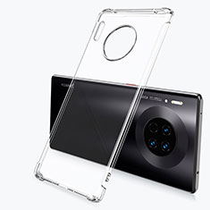 Silikon Schutzhülle Ultra Dünn Tasche Durchsichtig Transparent H03 für Huawei Mate 30 Klar