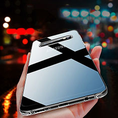 Silikon Schutzhülle Ultra Dünn Tasche Durchsichtig Transparent H03 für Samsung Galaxy S10 5G Klar