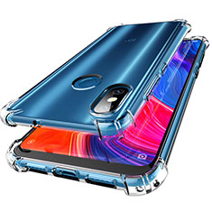 Silikon Schutzhülle Ultra Dünn Tasche Durchsichtig Transparent H03 für Xiaomi Mi 8 Klar