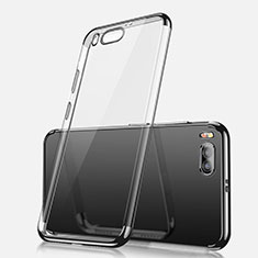 Silikon Schutzhülle Ultra Dünn Tasche Durchsichtig Transparent H03 für Xiaomi Mi Note 3 Schwarz
