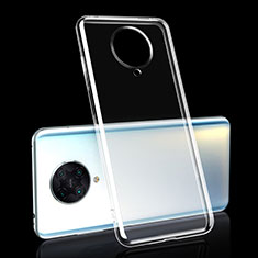 Silikon Schutzhülle Ultra Dünn Tasche Durchsichtig Transparent H03 für Xiaomi Poco F2 Pro Klar