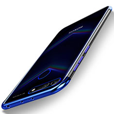 Silikon Schutzhülle Ultra Dünn Tasche Durchsichtig Transparent H04 für Huawei Honor View 20 Blau