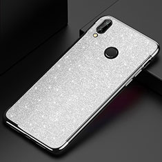 Silikon Schutzhülle Ultra Dünn Tasche Durchsichtig Transparent H04 für Huawei P20 Lite Weiß