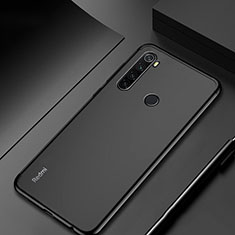 Silikon Schutzhülle Ultra Dünn Tasche Durchsichtig Transparent H04 für Xiaomi Redmi Note 8 (2021) Schwarz