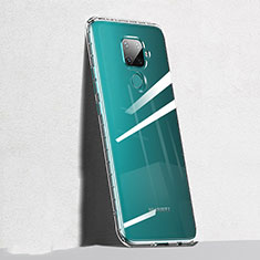 Silikon Schutzhülle Ultra Dünn Tasche Durchsichtig Transparent H05 für Huawei Mate 30 Lite Klar