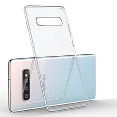 Silikon Schutzhülle Ultra Dünn Tasche Durchsichtig Transparent H05 für Samsung Galaxy S10 5G Klar