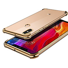 Silikon Schutzhülle Ultra Dünn Tasche Durchsichtig Transparent H05 für Xiaomi Mi 8 Gold