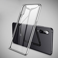 Silikon Schutzhülle Ultra Dünn Tasche Durchsichtig Transparent H05 für Xiaomi Mi 9 Pro Silber