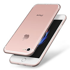 Silikon Schutzhülle Ultra Dünn Tasche Durchsichtig Transparent H06 für Apple iPhone SE3 (2022) Klar