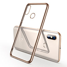 Silikon Schutzhülle Ultra Dünn Tasche Durchsichtig Transparent H06 für Xiaomi Mi 8 Gold