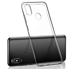 Silikon Schutzhülle Ultra Dünn Tasche Durchsichtig Transparent H06 für Xiaomi Mi 8 Klar