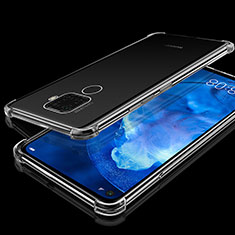 Silikon Schutzhülle Ultra Dünn Tasche Durchsichtig Transparent H07 für Huawei Nova 5z Klar