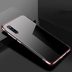 Silikon Schutzhülle Ultra Dünn Tasche Durchsichtig Transparent H08 für Xiaomi Mi 9 Pro 5G Rosegold