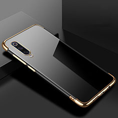 Silikon Schutzhülle Ultra Dünn Tasche Durchsichtig Transparent H08 für Xiaomi Mi 9 Pro Gold