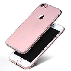 Silikon Schutzhülle Ultra Dünn Tasche Durchsichtig Transparent H10 für Apple iPhone 8 Klar