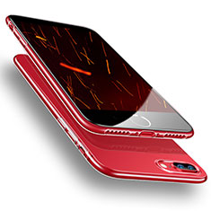 Silikon Schutzhülle Ultra Dünn Tasche Durchsichtig Transparent H20 für Apple iPhone 8 Plus Klar
