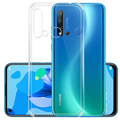 Silikon Schutzhülle Ultra Dünn Tasche Durchsichtig Transparent K01 für Huawei Nova 5i Klar