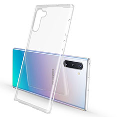 Silikon Schutzhülle Ultra Dünn Tasche Durchsichtig Transparent K02 für Samsung Galaxy Note 10 Klar