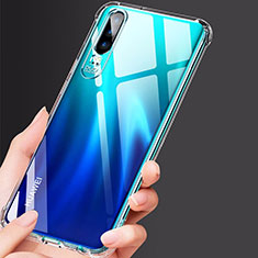 Silikon Schutzhülle Ultra Dünn Tasche Durchsichtig Transparent K03 für Huawei P30 Klar
