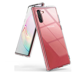 Silikon Schutzhülle Ultra Dünn Tasche Durchsichtig Transparent K03 für Samsung Galaxy Note 10 Klar