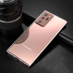 Silikon Schutzhülle Ultra Dünn Tasche Durchsichtig Transparent K03 für Samsung Galaxy Note 20 Ultra 5G Klar
