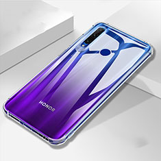 Silikon Schutzhülle Ultra Dünn Tasche Durchsichtig Transparent K04 für Huawei Honor 20E Klar