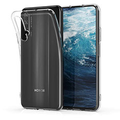 Silikon Schutzhülle Ultra Dünn Tasche Durchsichtig Transparent K04 für Huawei Nova 5T Klar