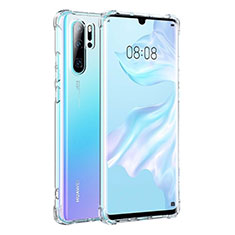 Silikon Schutzhülle Ultra Dünn Tasche Durchsichtig Transparent K04 für Huawei P30 Pro New Edition Klar