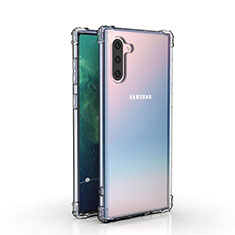 Silikon Schutzhülle Ultra Dünn Tasche Durchsichtig Transparent K04 für Samsung Galaxy Note 10 Klar