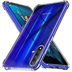 Silikon Schutzhülle Ultra Dünn Tasche Durchsichtig Transparent K05 für Huawei Honor 20S Klar