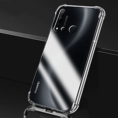 Silikon Schutzhülle Ultra Dünn Tasche Durchsichtig Transparent K05 für Huawei Nova 5i Klar