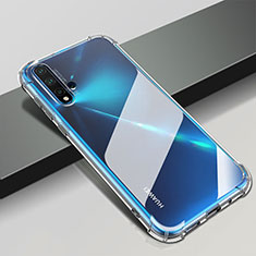 Silikon Schutzhülle Ultra Dünn Tasche Durchsichtig Transparent K05 für Huawei P20 Lite (2019) Klar