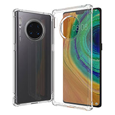 Silikon Schutzhülle Ultra Dünn Tasche Durchsichtig Transparent K06 für Huawei Mate 30 Pro 5G Klar