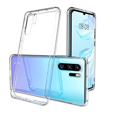 Silikon Schutzhülle Ultra Dünn Tasche Durchsichtig Transparent K07 für Huawei P30 Pro New Edition Klar