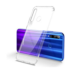 Silikon Schutzhülle Ultra Dünn Tasche Durchsichtig Transparent S01 für Huawei Honor 20 Lite Klar