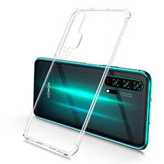 Silikon Schutzhülle Ultra Dünn Tasche Durchsichtig Transparent S01 für Huawei Honor 20 Pro Klar