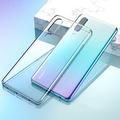 Silikon Schutzhülle Ultra Dünn Tasche Durchsichtig Transparent S02 für Huawei P30 Klar