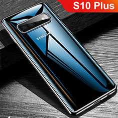 Silikon Schutzhülle Ultra Dünn Tasche Durchsichtig Transparent S02 für Samsung Galaxy S10 Plus Klar